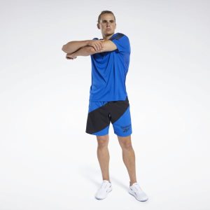 Reebok Workout Ready Tech T Shirt Herren - Blau - DE 820-FSA